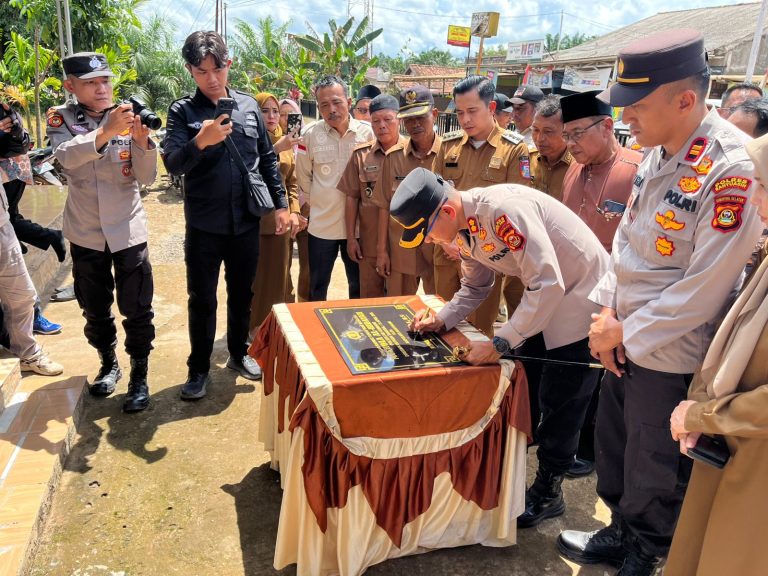 Kapolres Dukung Program Prioritas Nasional di Air Kumbang