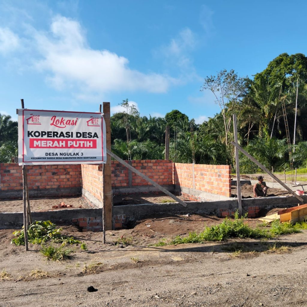 Proyek Gerai Koperasi Desa Merah Putih Ngulak III