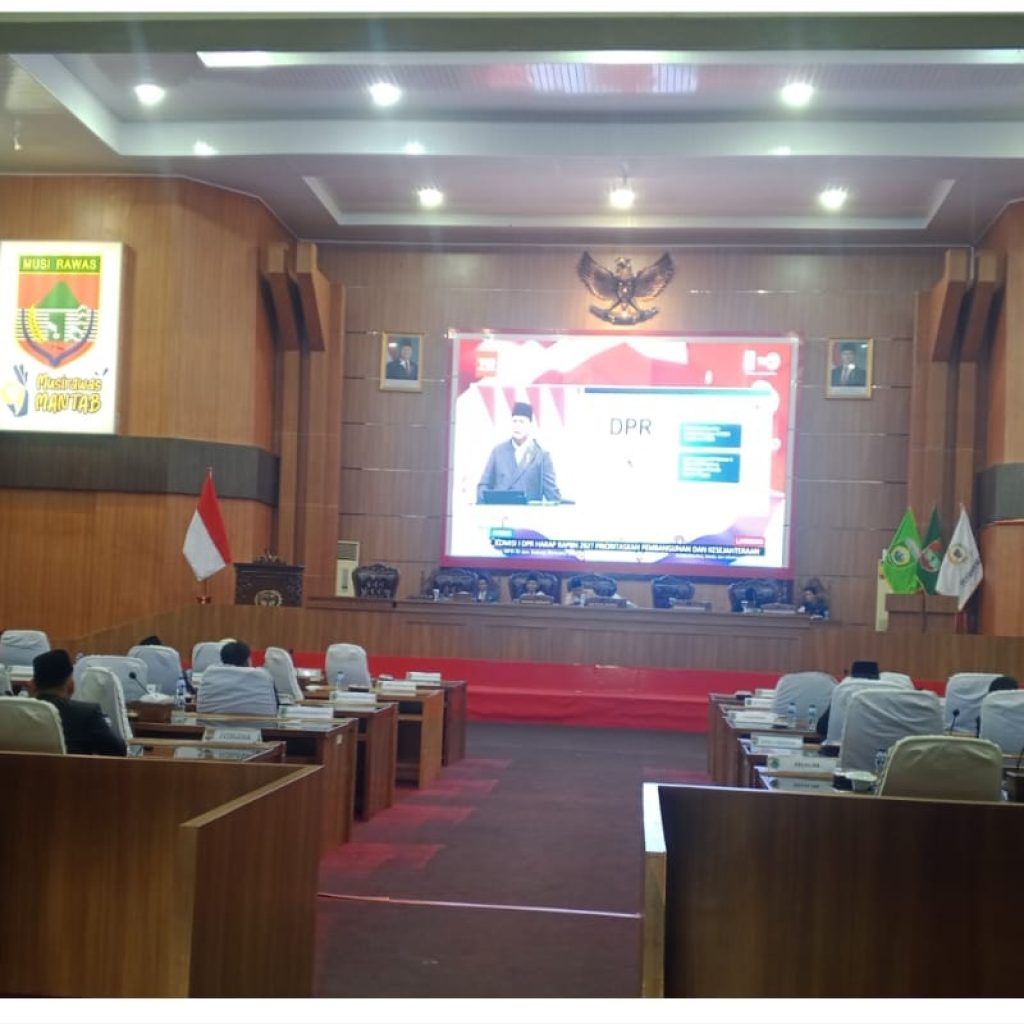 Rapat Paripurna DPRD Musi Rawas