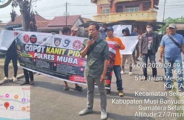 Gabungan LSM-Ormas-Aktivis Demo Desak Kanit Pidsus Dicopot