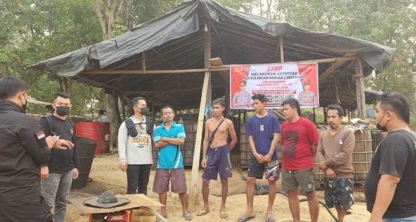 Polsek BHL Imbau Warga Pangkalan Bulian Hentikan Aktivitas Illegal Refinery