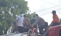Dandim Lakukan Penyemprotan Disinfektan