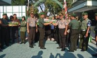 DUA SATUAN POLRES DATANGI MAKODIM 0831/SURABAYA TIMUR