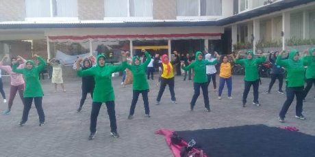 KODIM 0824/JEMBER SUARAKAN HIDUP SEHAT DI MASYARAKAT