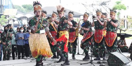 Grup Band Kodam V/Brawijaya Menangkan Lomba