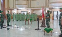 Pangdam  Pimpin Upacara Serah Terima Jabatan