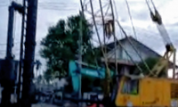 Getaran Proyek Jembatan Musi VI, Retakan Rumah Warga 