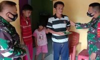 Dandim 0402 Bantu Pengobatan Warga Tunanetra