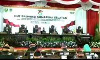 HUT Sumsel, Kabapas Ikuti Rapat Paripurna Istimewa