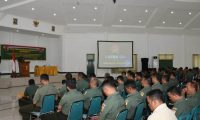 Korem 084/Bhaskara Jaya Sosialisasikan Pembinaan TRW Pertahanan Darat