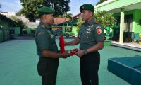 Dandim 0831/Surabaya Timur Lepas 1 Perwira Terbaik