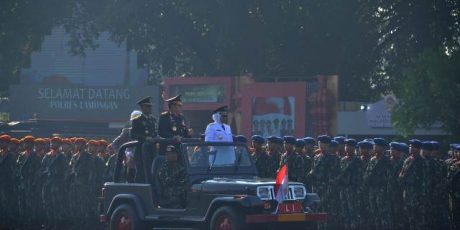 HUT Polri Meriah di Makodam V/Brawijaya