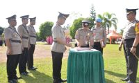 Polres Gelar Sartijab Kasat PolAir dan Kapolsek