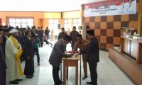 Bupati Lantik 123 Pejabat Dilingkungan Pemkab Banyuasin