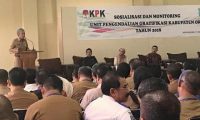 KPK Adakan Sosialisasi dan Monitoring di OKI
