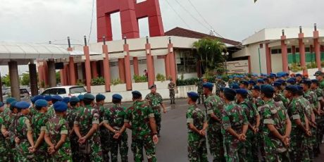 Lanud Gelar Pasukan Menjelang Natal Dan Tahun Baru