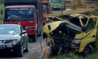 Jalan Lintas Jambi-Palembang 15 Jam Macat Total