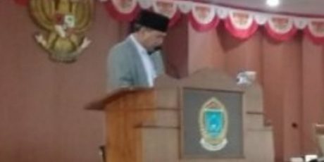 Bupati OI Tanggapi Pandangan Umum Fraksi