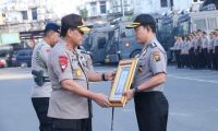 Biro SDM Polda Sumsel Terima Penghargaan