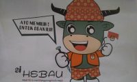 Si Hebau Jawara Maskot KPU OI