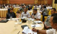 Pejabat Muba Ikuti Sosialisasi Penegakan Hukum Karhutla