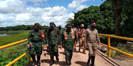 Brigjend Achmad Said Tinjau Kesiapan TMMD Ke-108