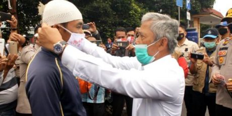 Bupati OKI Kampanyekan Protokol Kesehatan