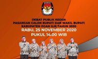 Debat Publik Kedua Pilkada Ogan Ilir