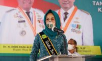 Thia Dorong Minat Masyarakat  Gemar Membaca