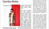 Pesona Gambo Muba Jadi Sampul Majalah Internasional di Australia