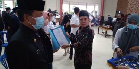 155 Penjabat di Lingkungan Pemkab OI di Ambil Sumpah