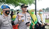 Jemput Bola Vaksin Warga, Polres Sinergi Bareng Dinkes
