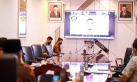 Sekda Muba Apriyadi Ikuti Webinar ADPMET