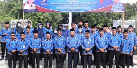 Pemkab Muba Peringati HUT Korpri dan HUT PGRI 