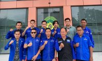 DPC Partai Demokrat Banyuasin Sambangi PN Pangkalan Balai