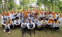 Dinkominfo Muba Gelar Outbound dan Senam Bersama