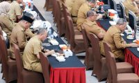 Apriyadi Ikuti Rakor Bersama Kepala Daerah Lainnya