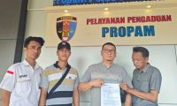 Oknum Paminal Dilaporkan Ke Propam Polda Sumsel