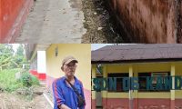 Tanpa Alas Hak, Oknum Kepsek Pagari Kebun Duku