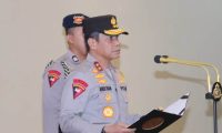 Kapolda Sumsel Memimpin Serah Terima Jabatan