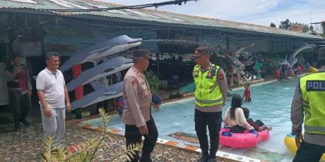 Kapolsek Takel Tinjau Objek Wisata Tanah Mas