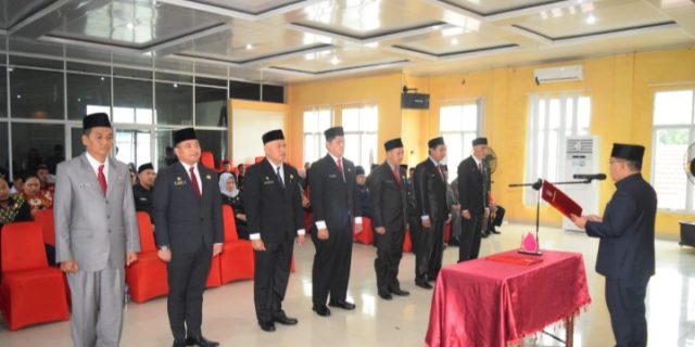 Tujuh Pejabat Eselon 2 Dilantik