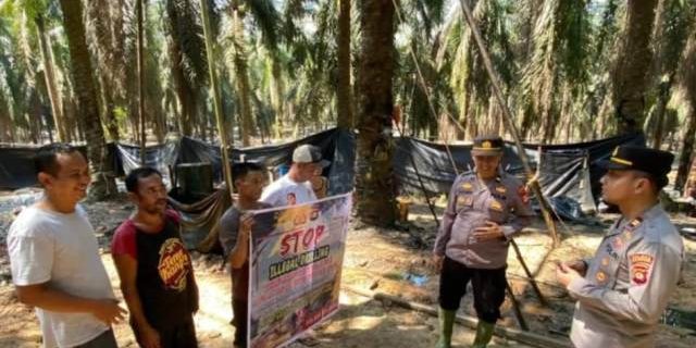 Kapolsek Himbau Pelaku Ilegal Driling Menutup Sumur