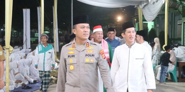 Kapolres Banyuasin Hadiri Harlah Ponpes Sabilul Hasanah