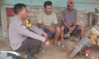 Polsek Lakukan Himbauan Kamtibmas di Desa Karang Anyar