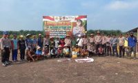Polsek dan PT. Sutopo Lestari Gelar Penanaman Jagung