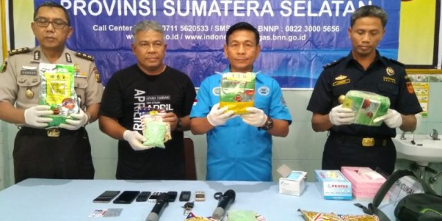Barang bukti yang berhasil diamankan oleh petugas.