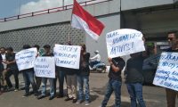 Aktivis Dan LSM Demo Terkait Laporan H Herman Deru