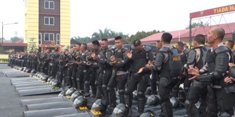Pasukan Power Hand Kapolda Siap Tampil Kapanpun