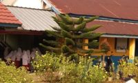 Gedung Kusam, Plafon Rusak, Dana Bos SDN 2 Sareka Dipertanyakan